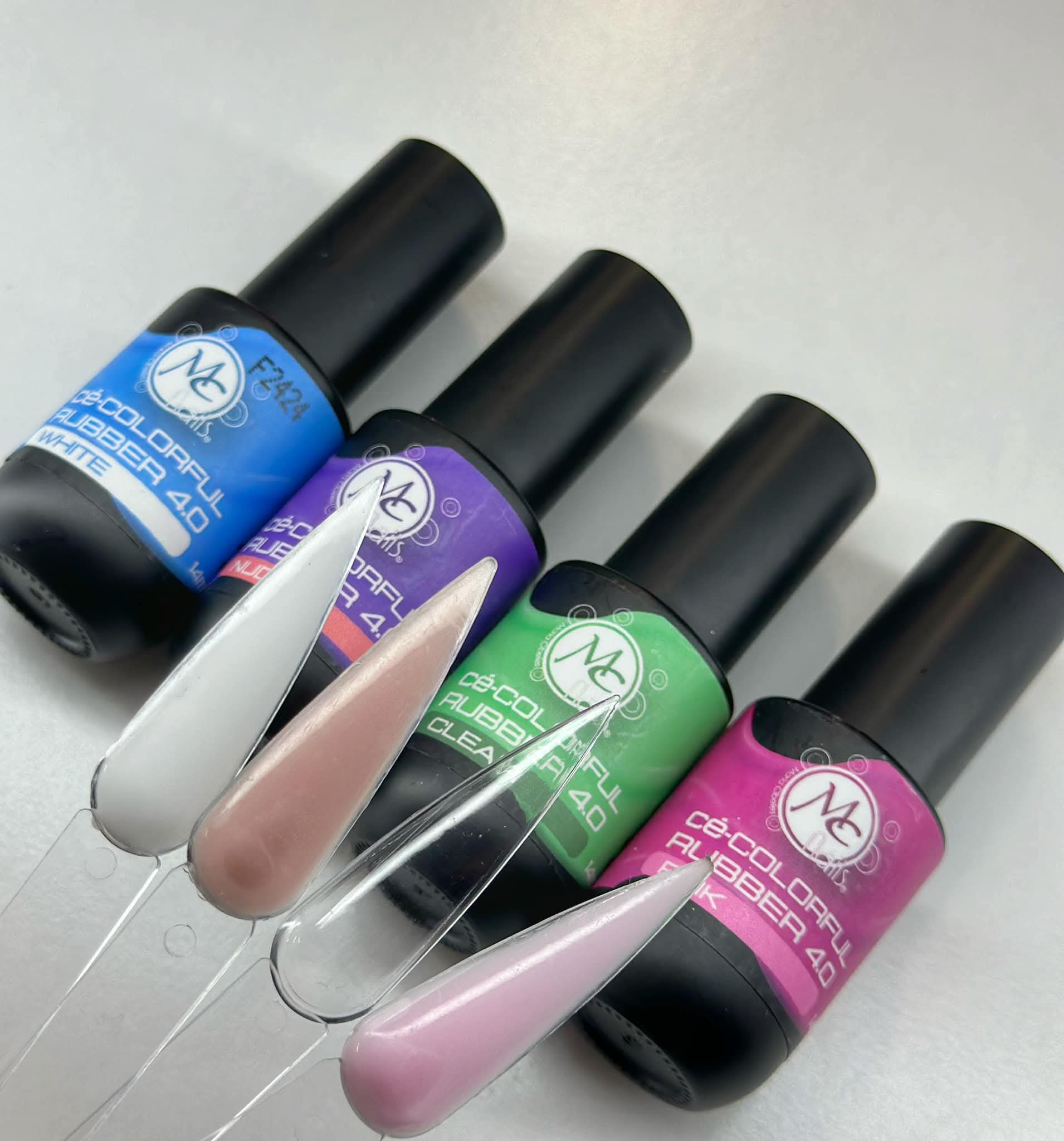 RUBBER COLORFUL MC NAILS