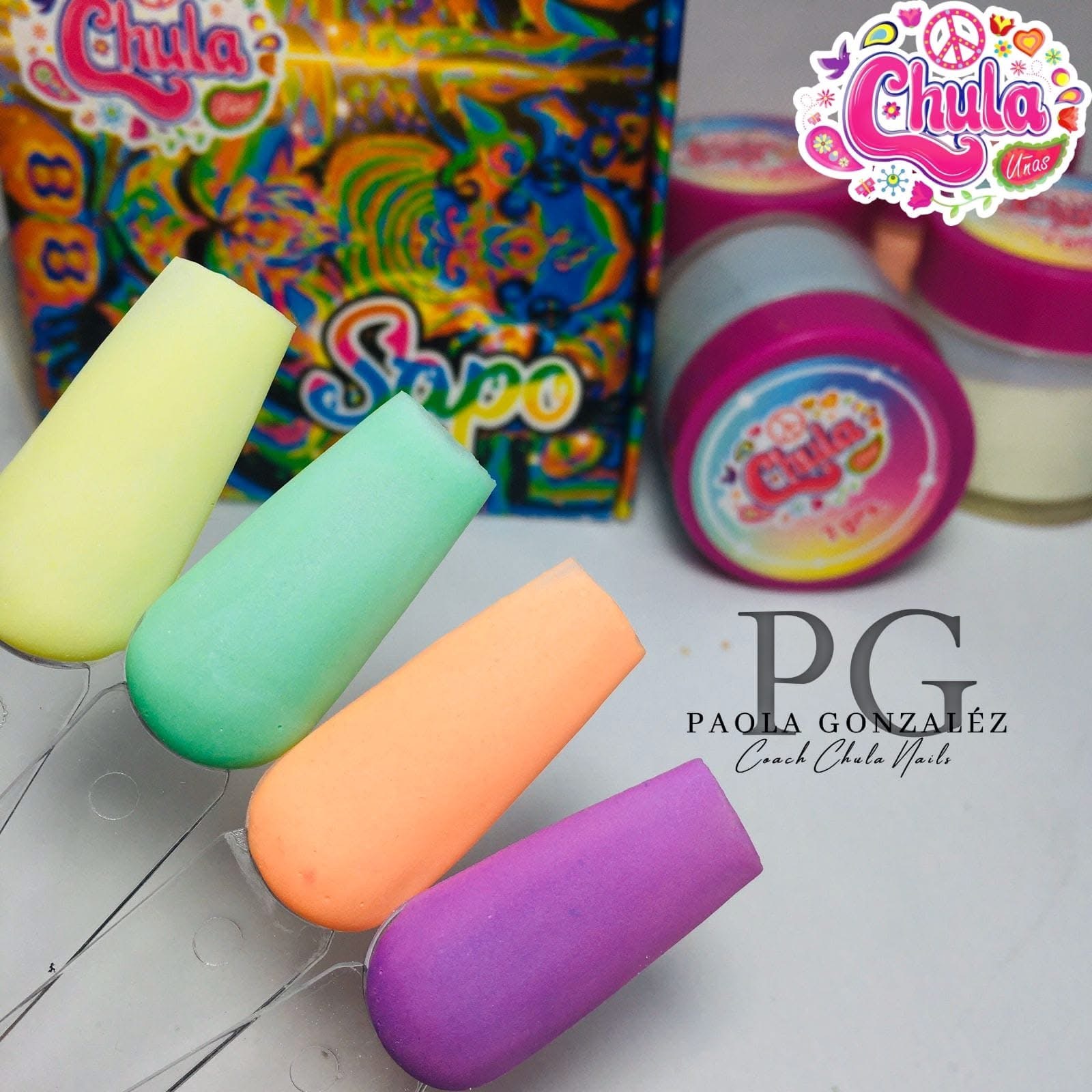 COLECCIÓN ACRÍLICOS SAPO CHULA