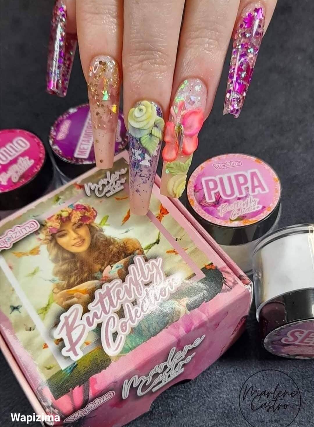 COLECCIÓN ACRÍLICOS BUTTERLLY WAPIZIMA