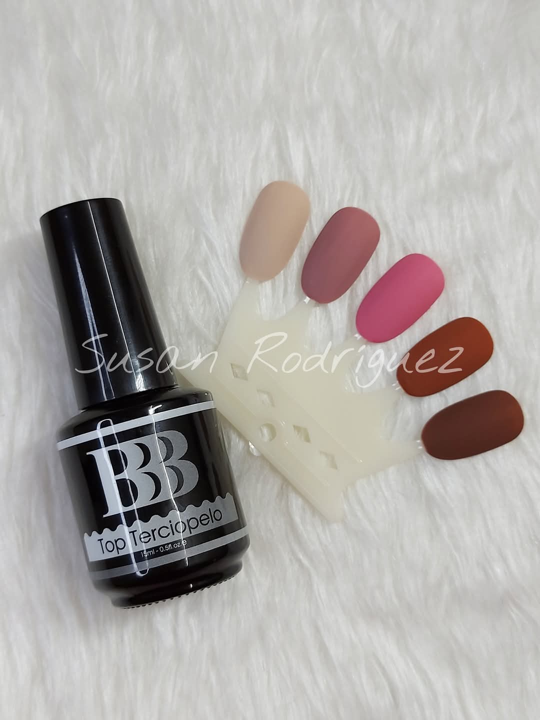 Top matte terciopelo BBB