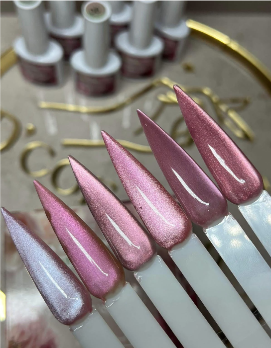 Gama ojo de gato Mauve pink miss cherry